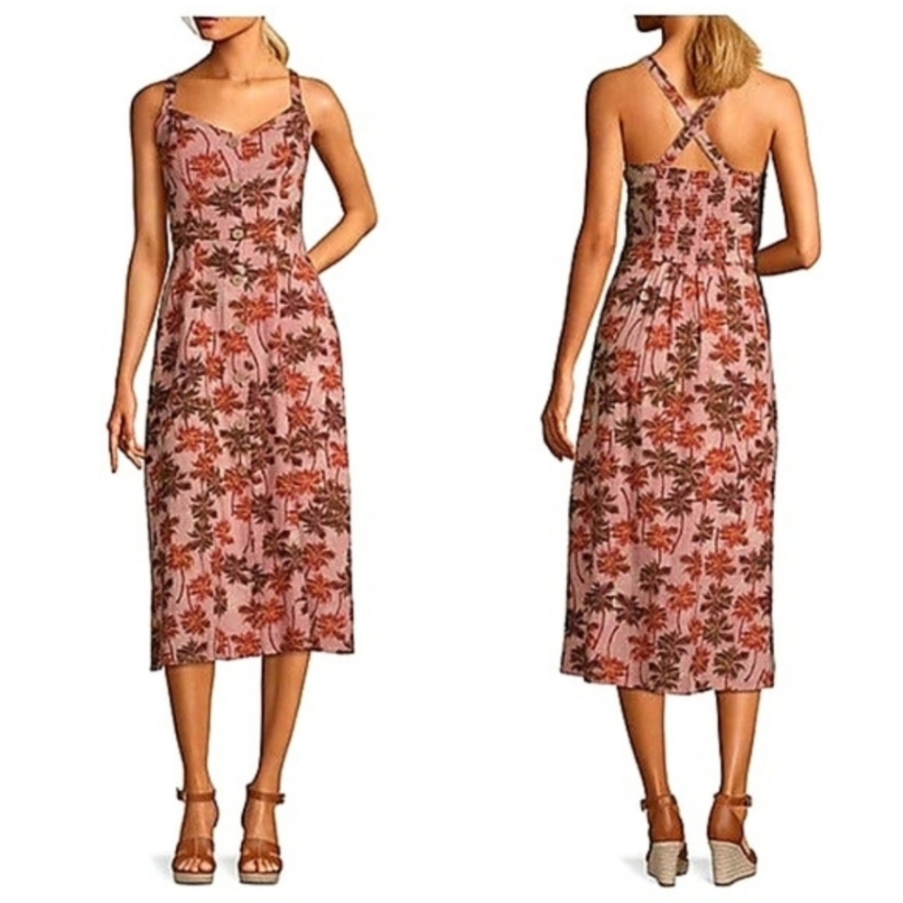 A.N.A Palm Tree Summer Dress